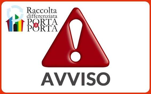 Comunicazione variazione servizi di raccolta rifiuti