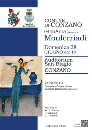 CONCERTO
Sebastiano Verna -  violino
Giorgian Delorenzi  - pianoforte
